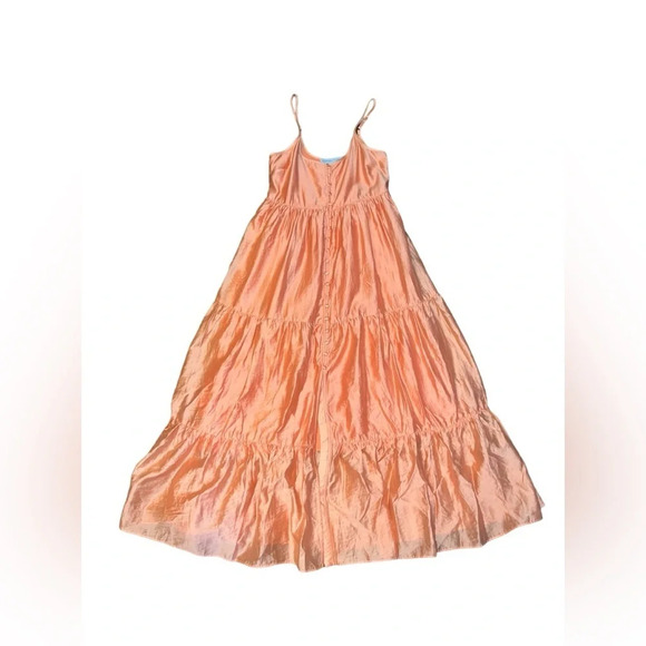 ENDLESS ROSE BUTTON DETAIL TIERED MAXI DRESS XS - Picture 5 of 8